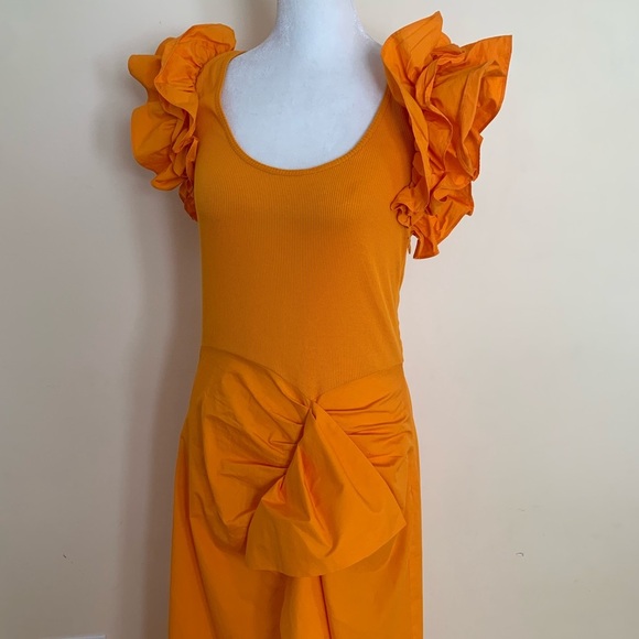 Ulla Johnson Isabella Dress in Marigold - Picture 7 of 14